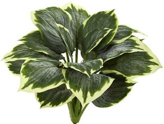 Nearly Natural Variegated Hosta Artificial Plant in Green at Nordstrom