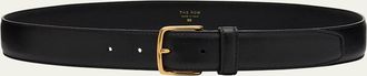 The Row Maxi Classic Leather Belt