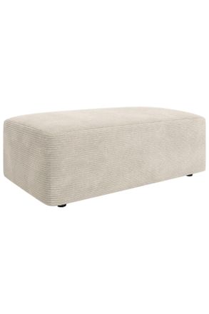 Trendmanufaktur Hocker, Creme, Textil, rechteckig, 112x44x66 cm, Made in Europe, Wohnzimmer, Sessel, Hocker & Hockerbänke, Sitzhocker