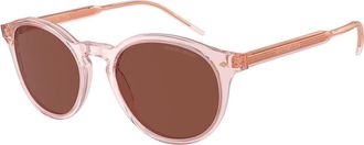 Giorgio Armani AR8211 6073C5 Mens Sunglasses Pink Size 52
