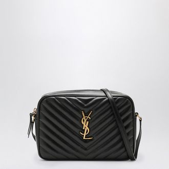 Saint Laurent Lou black quilted leather Camera bag
