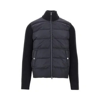 Herno Padded nylon and wool cardigan Man 48