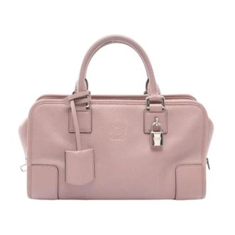 Loewe Pre-owned Handbag - Dames - Vintage Handtas - Roze - ONE Size - Leer - Vintage