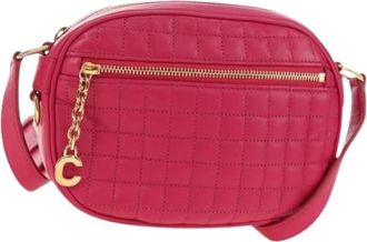 Celine Pre-owned Vintage Schoudertas - Dames - Vintage Schoudertas - Roze - ONE Size - Leer - Vintage