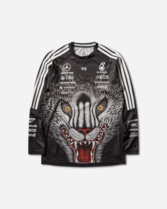 Yohji Yamamoto Mercedes-AMG Driver Longsleeve Jersey Black