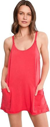 Free People Movement Hot Shot Mini Womens Jumpsuit & Rompers One Piece Grapefruit : MD (Womens 8-10), Cotton/Spandex