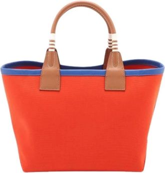 Herm&egrave;s Pre-owned Sac Steeple - Dames - Vintage Shopper - Oranje - ONE Size - Vintage