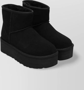 UGG platform ankle boots