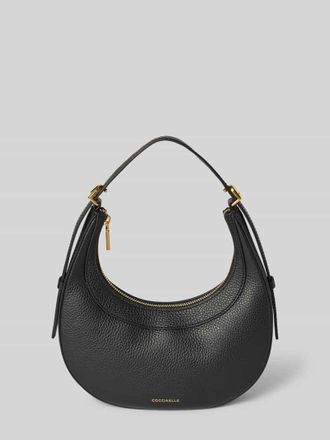 Coccinelle Umh&auml;ngetasche mit Label-Detail in Black, Gr&ouml;&szlig;e 1