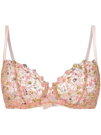 Gilda & Pearl Reggiseno a fiori - Rosa
