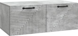 vidaXL Mueble Para Tv De Pared Gris Hormig&oacute;n 78,5 X 41 X 30 Cm Vidaxl