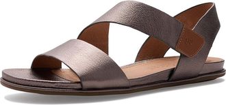 Gentle Souls Lottie Womens Sandals Dark Pewter Leather : 8.5 M