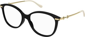 Gucci Demo Cat Eye Ladies Sunglasses GG0967O 001 53