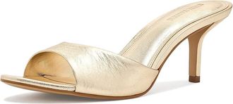 Steve Madden Kendrix Womens Sandals Gold Leather : 7.5 M, Synthetic