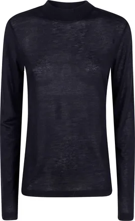 Filippa K Top Mock Neck Lyocell Cashmere