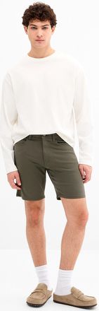 Projek Raw Mens Stretch twill Bermuda Shorts