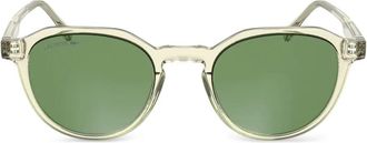Lacoste logo-print sunglasses - men - Acetate - 51 - Yellow