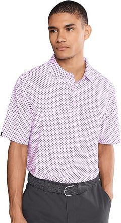Callaway Trademark Golf Printed Polo Mens Clothing Pink Tulle : 2XL, Elastane/Polyester