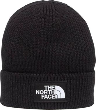 The North Face Logo Box Cuffed Beanie - - Sport - unisex - Nero - ONE SIZE