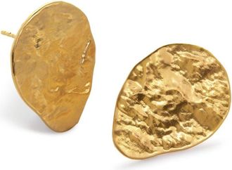 Monica Vinader Capri Teardrop stud earrings - women - Other fibres - One Size - Gold