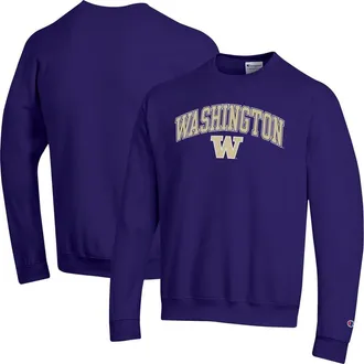 Champion Mens Champion Purple Washington Huskies Arch Over Logo Pullover Sweatshirt at Nordstrom, Size Xx-Large