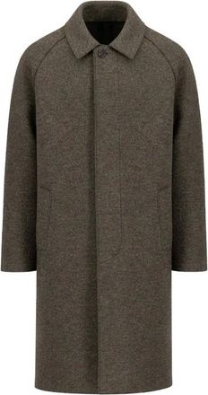 Harris Wharf London Hombre, Abrigos, Verde, Talla: M