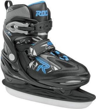 Roces Moody 3.0 Adjustable Boys Ice Skates in Black/blue at Nordstrom, Size Small