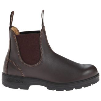 Blundstone 550 Leather Unisex Chelsea Boots - Walnut Brown - Size:UK 10.5