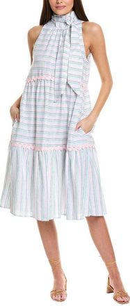 Sara Campbell Brooklyn Linen Midi Dress