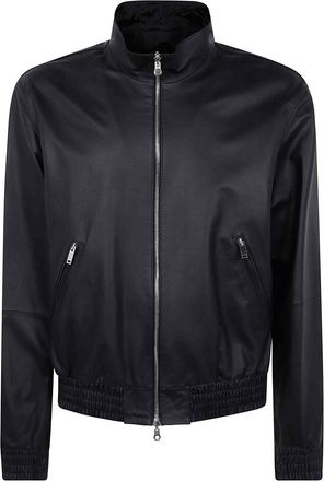 DESA 1972 Leather Reversible Bomber Jacket