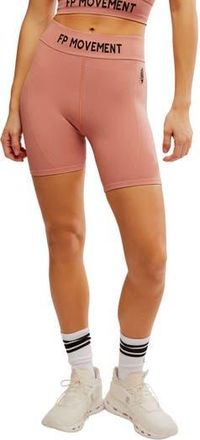 Free People FP Movement Long Haul Bike Shorts in Petal at Nordstrom Rack, Size X-Small/small