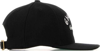 Willy Chavarria Mens Chavarria Baseball Cap Black Polyester