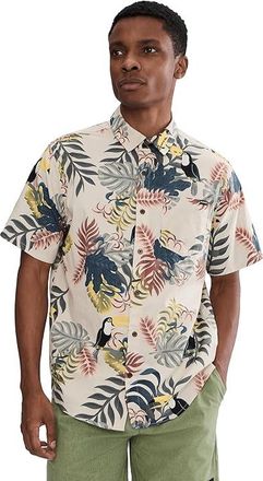 Hurley Lido Stretch Short Sleeve Mens T Shirt Bone : LG, Cotton/Spandex