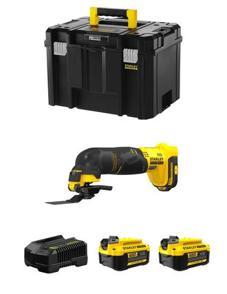 Stanley Multi-herramienta Fatmax Sfmce500m2t (2 X 4,0 Ah + Cargador + Tstak Vi)