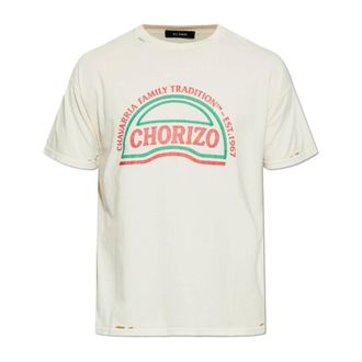Willy Chavarria Heren, Tops, Beige, Maat: M Katoen
