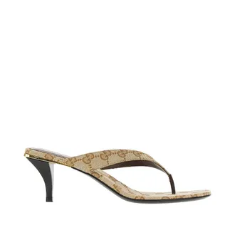 Gucci Original GG Vittoria thong mules Woman 36