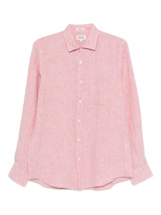 Hartford linen shirt - Pink