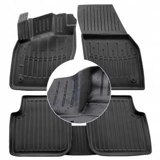 OEM Alfombrillas Y Limpiaparabrisas De Goma Para Vw Tiguan 2 Allspace A Partir De 2016 - Ud Tubes