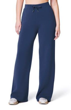 Spanx AirEssentials Wide Leg Pants in Faded Indigo at Nordstrom Rack, Size Small