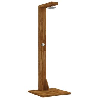 vidaXL Ducha Exterior 210,5 Cm Natural Vidaxl