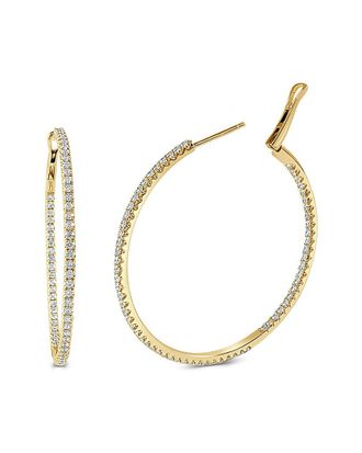 Sabrina Designs 14K 2.08 Ct. Tw. Diamond Hoops