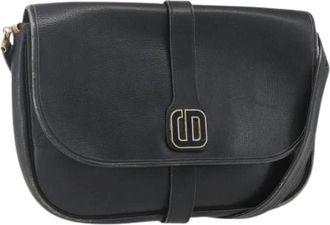 Dior Pre-owned Vintage Schoudertas - Dames - Vintage Schoudertas - Zwart - ONE Size - Leer - Vintage