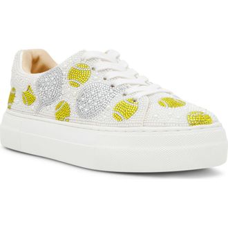 Betsey Johnson Sidny Platform Sneaker in Tennis at Nordstrom, Size 8.5
