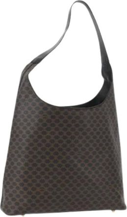 Celine Pre-owned Shoulder Bags, female, Black, Size: ONE SIZE Pre-owned Vintage Macadam Shoulder Bag