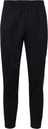 Gucci Sweatpants, male, Blue, Size: M Technical Jersey Sportswear Pants with Web