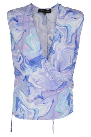 Bcbgmaxazria Multicolored Printed Shirt