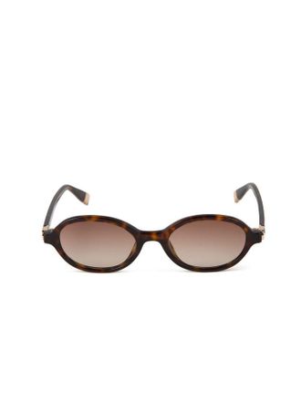 Furla Womens Sunglasses Havana Acetate