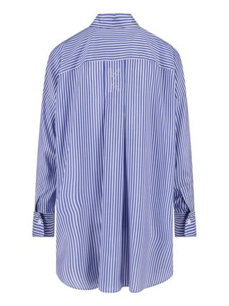 Kiton Womens Shirts Blue Silk