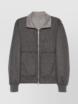 Brunello Cucinelli bomber jacket in cashmere