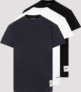 Jil Sander Multicolor 3 Pack T-shirt